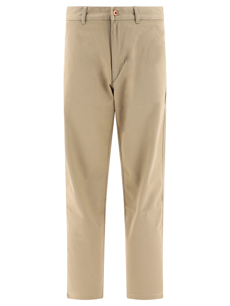 Andblue Andblue Carpenter Trousers Beige Men - World Class Fashion