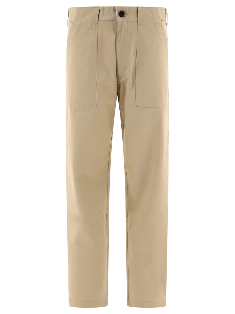 Andblue Andblue Hammer Trousers Beige Men - World Class Fashion