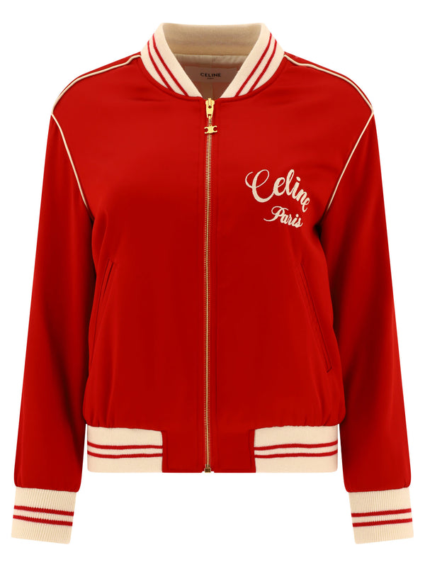 Celine "celine Paris" Bomber Jacket
