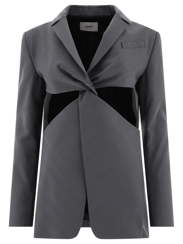 Coperni "twisted Cut-out" Tailored Jacket