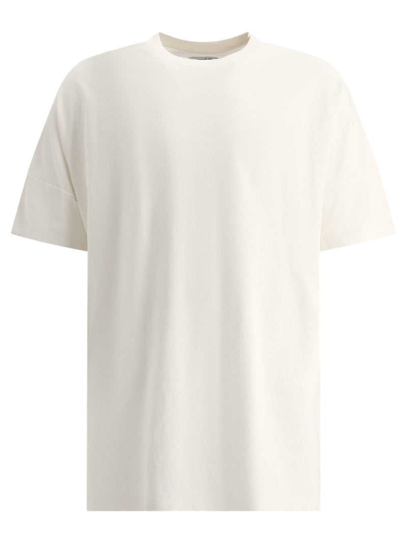 Nonnative Camiseta Nonnative Pique de Algodón y Lino Blanco - World Class Fashion