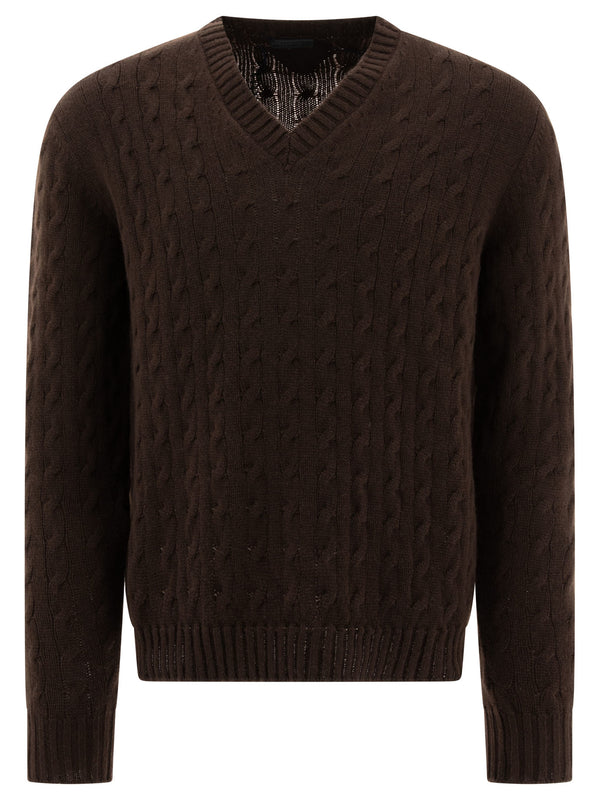 Prada Cable-knit Sweater