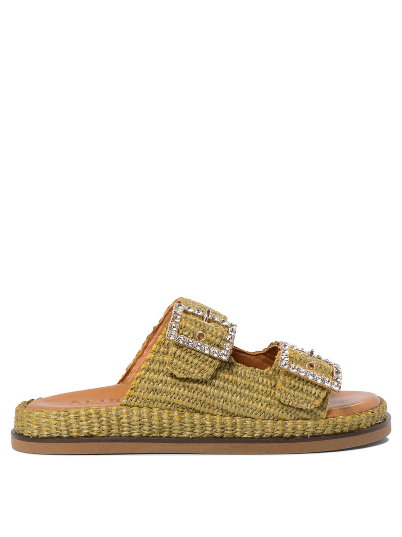 Alibi Alibi Greta Sandals Green Women - World Class Fashion