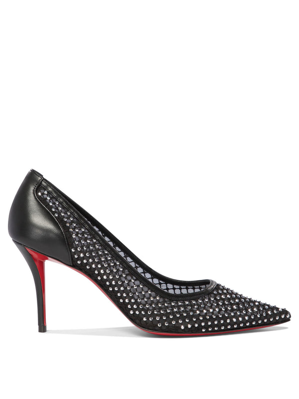 Christian Louboutin "apostropha Mesh Strass" Pumps