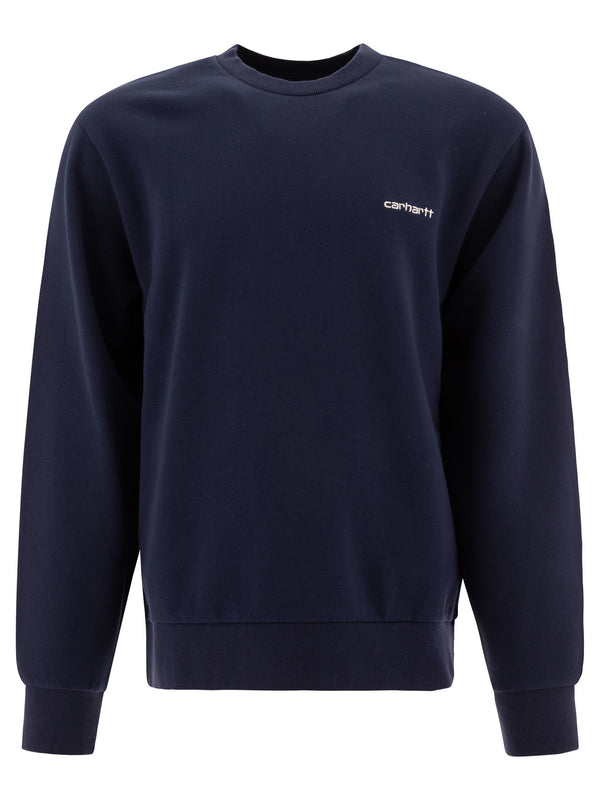Carhartt Wip "script Embroidery" Sweatshirt