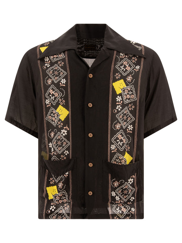 Kapital "gauze Bandana Patchwork" Shirt