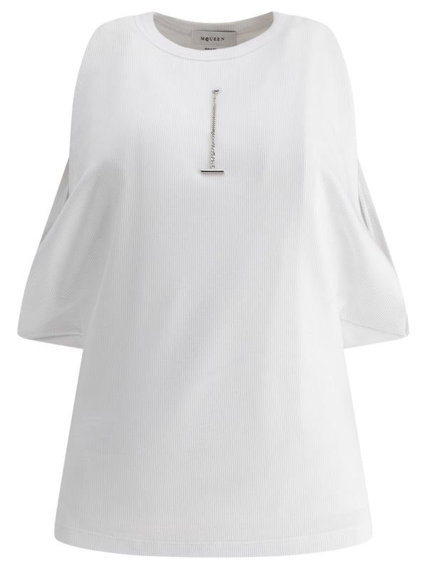 Alexander Mcqueen Ribbed Top