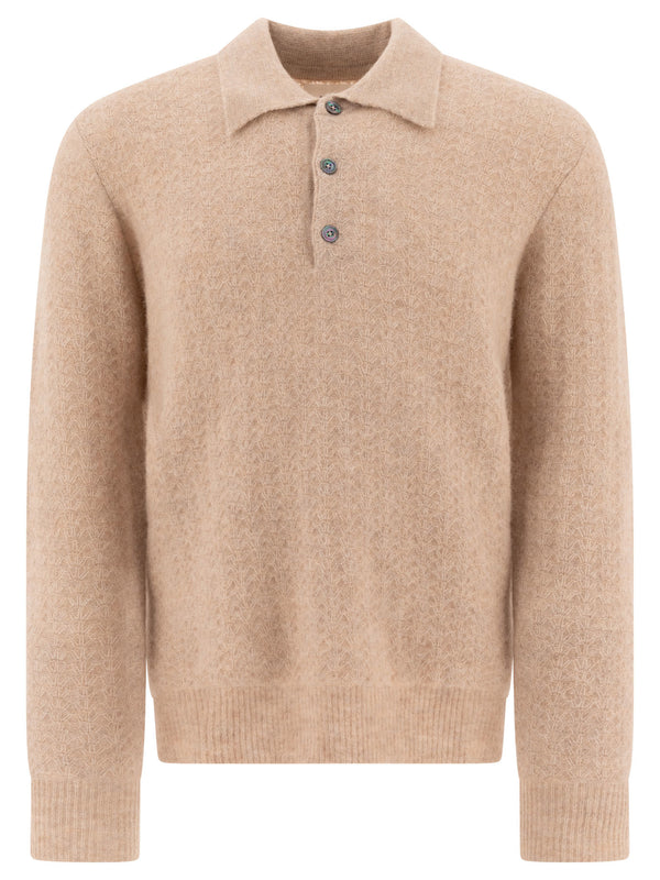 Nn.07 "alfie" Alpaca-blend Polo Sweater