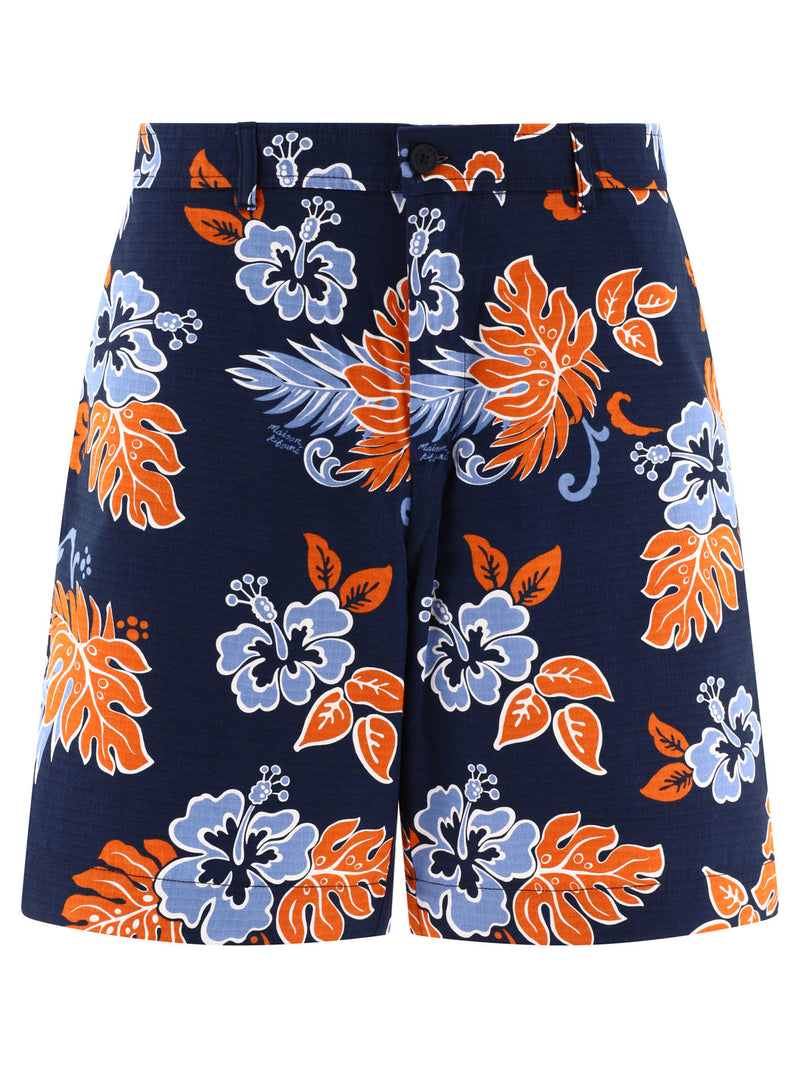 Maison Kitsuné Maison Kitsuné Board Shorts Blue Men - World Class Fashion