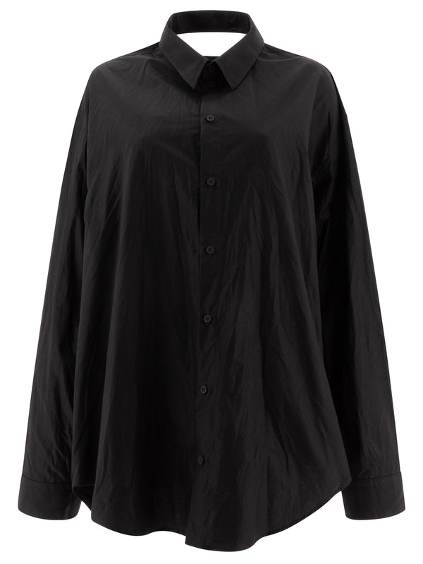 Balenciaga "suspended" Shirt-effect Dress