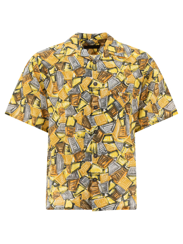 Prada Short-sleeved Cotton Shirt