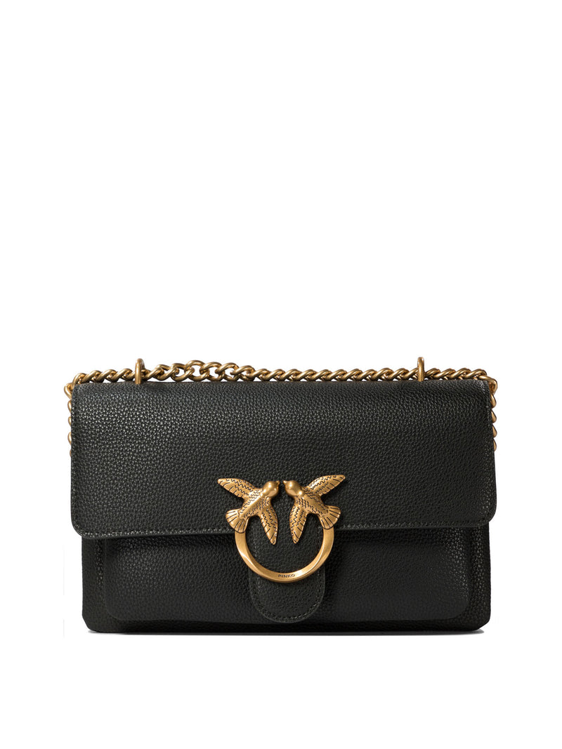 Pinko Pinko Women Crossbody Bag Black Leather - World Class Fashion