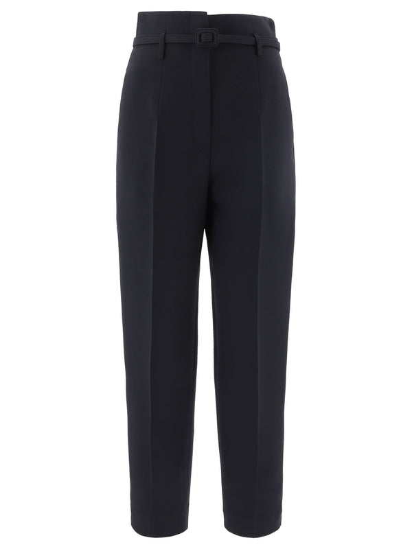 Dior Pantaloni Dritti Vita Alta