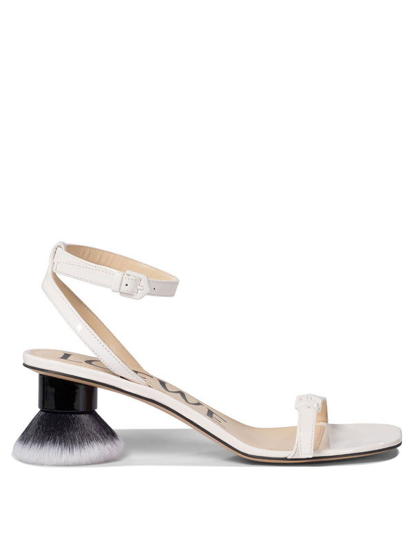 Loewe Sandalo Con Tacco "petal Brush"