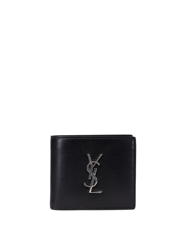 Saint Laurent Portafoglio Con Monogramma "east/west"