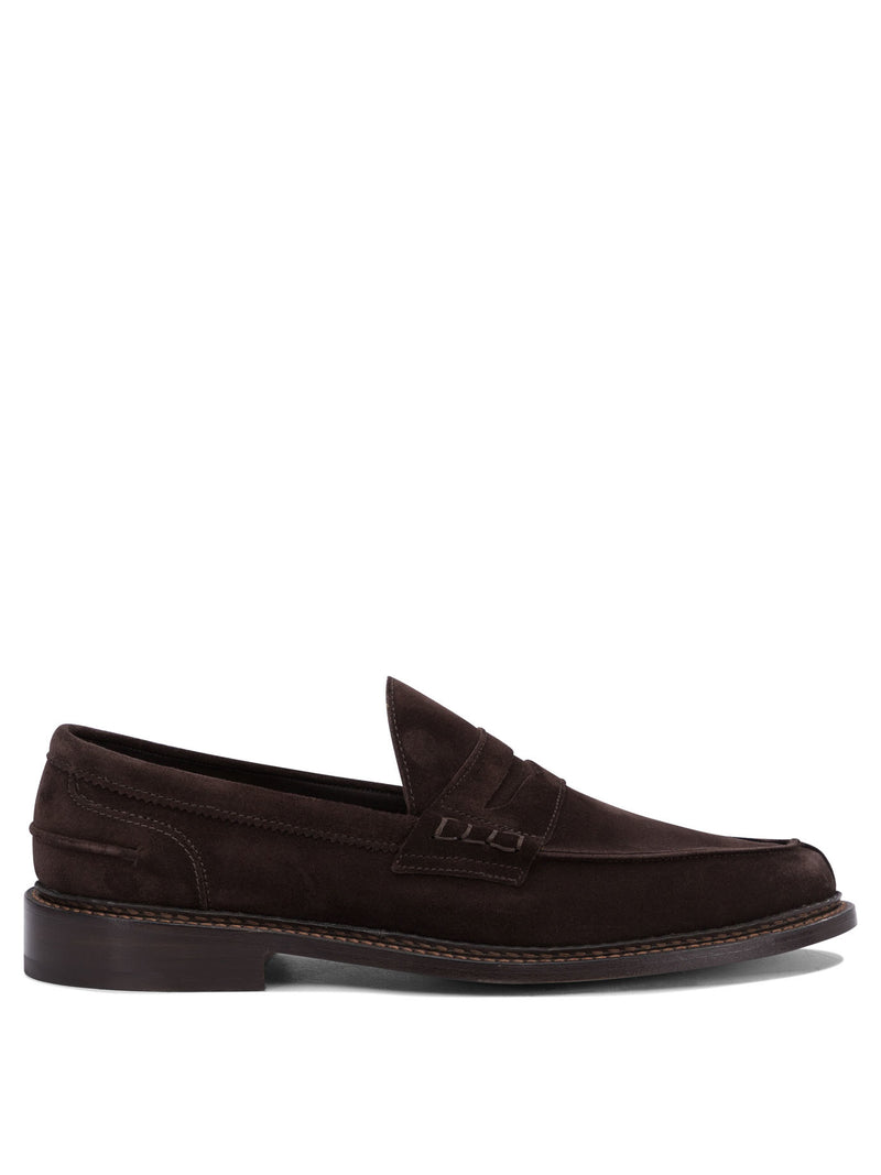 Tricker'S Mocasines Tricker's Adam de cuero color café para hombre - World Class Fashion