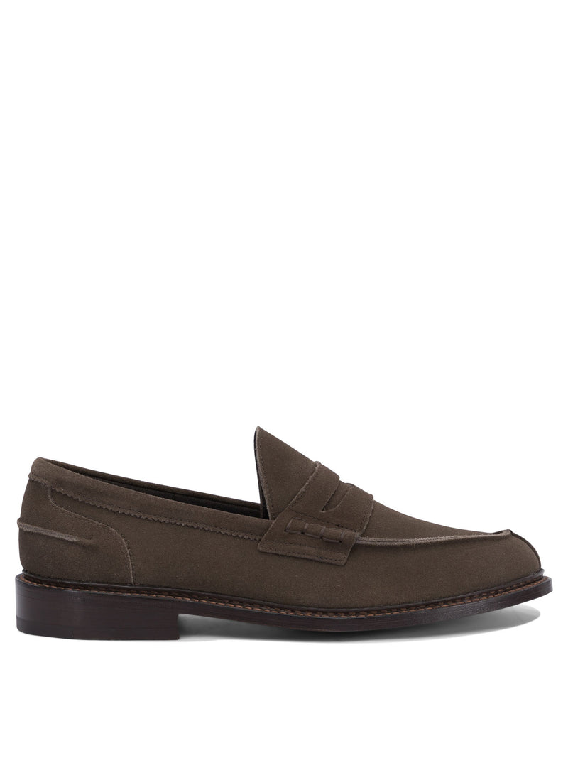 Tricker'S Mocasines de ante marrón Adamflint de Tricker's para hombre - World Class Fashion
