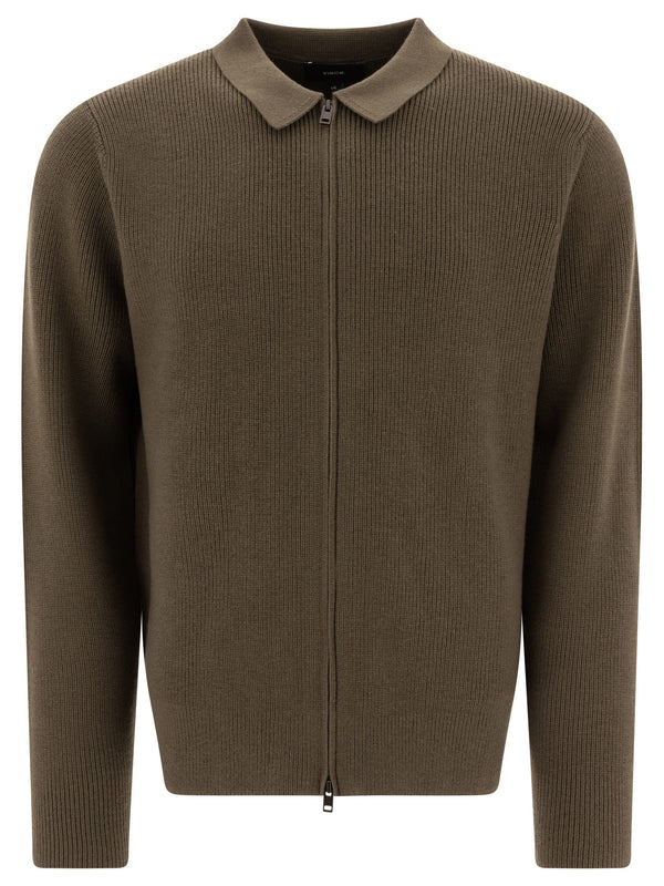 Vince. Wool Blend Cardigan