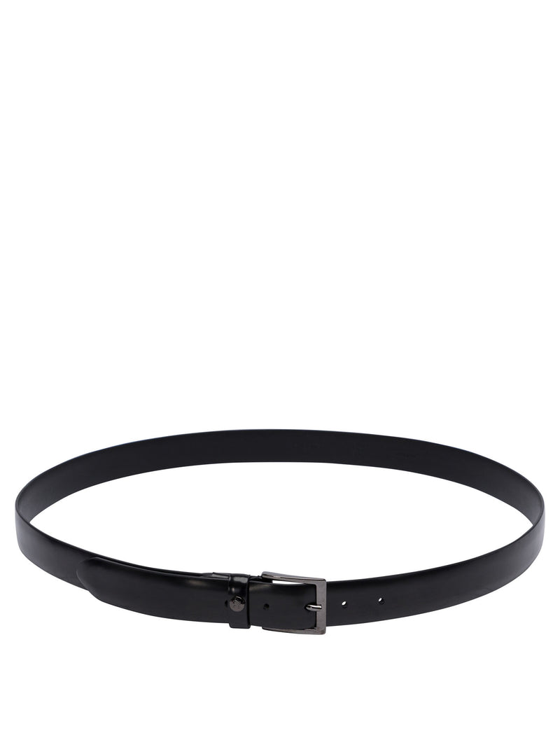Fabi Cinturón de piel negro para hombre Fabi BFU0394NERO - World Class Fashion
