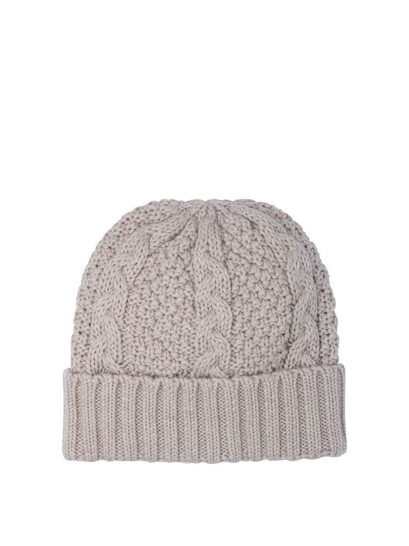 Rakku Rakku Souffle Beanie White Women - World Class Fashion