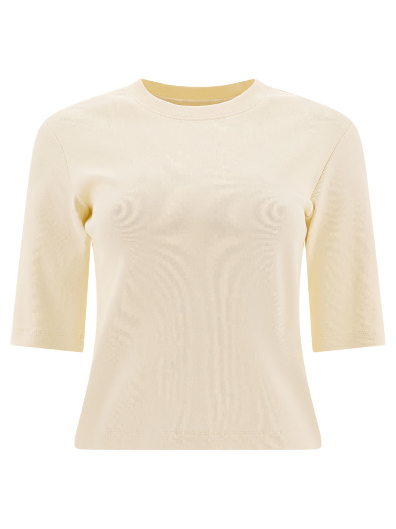 Sandbeige Sandbeige Women T-Shirts White Cotton - World Class Fashion