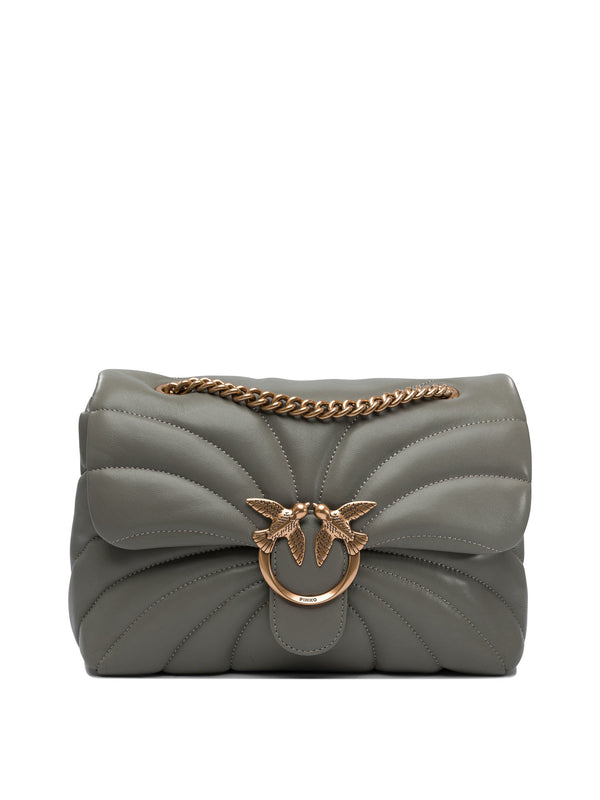 Pinko Borsa A Tracolla "love Bag Puff" Trapuntata Farfalla