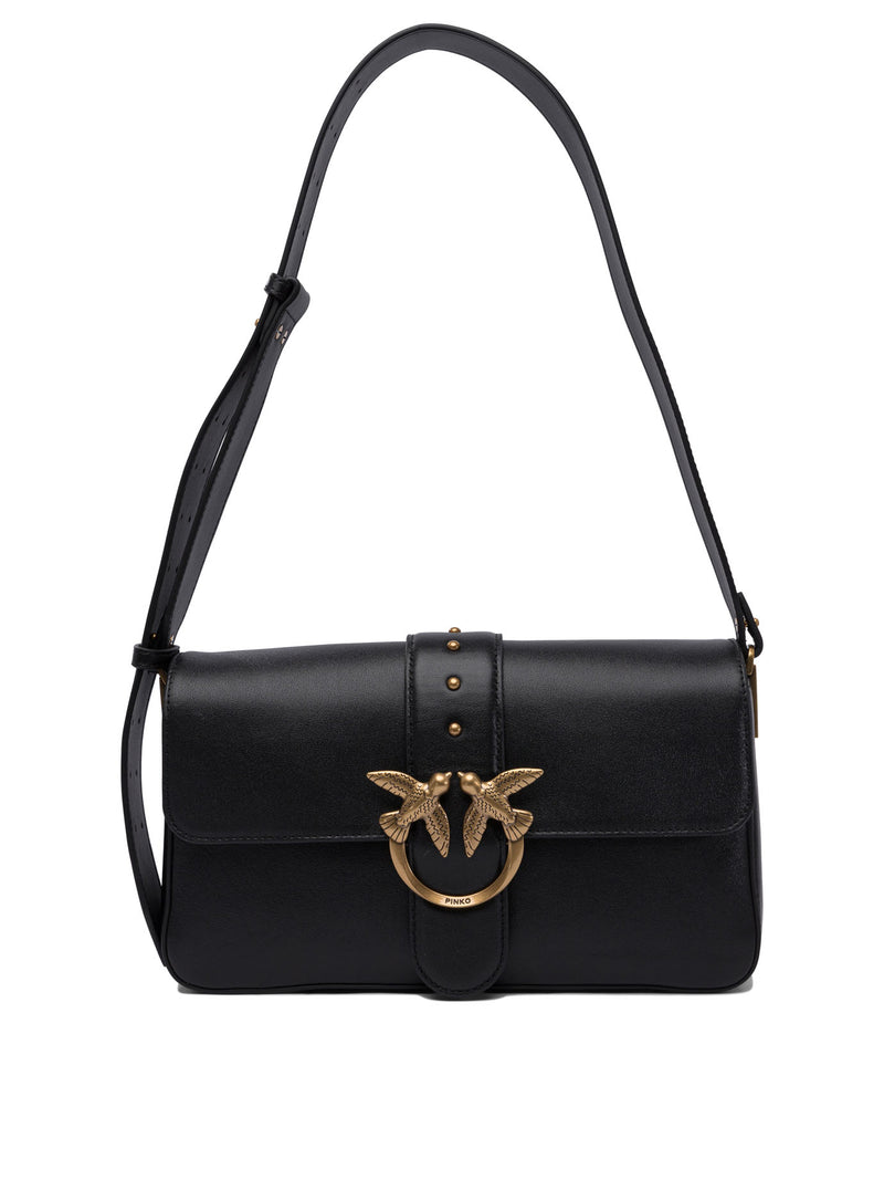 Pinko Pinko Love Bag Soft Crossbody Black Women - World Class Fashion