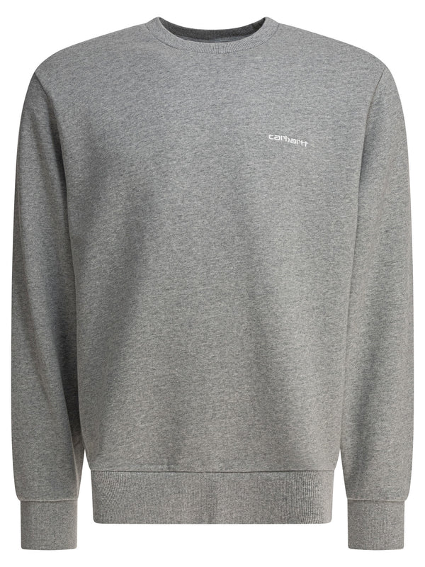 Carhartt Wip "script Embroidery" Sweatshirt