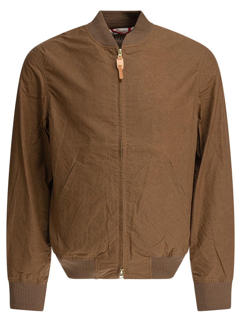 Manifattura Ceccarelli Manifattura Ceccarelli Cotton Jacket Dark Tan Men - World Class Fashion
