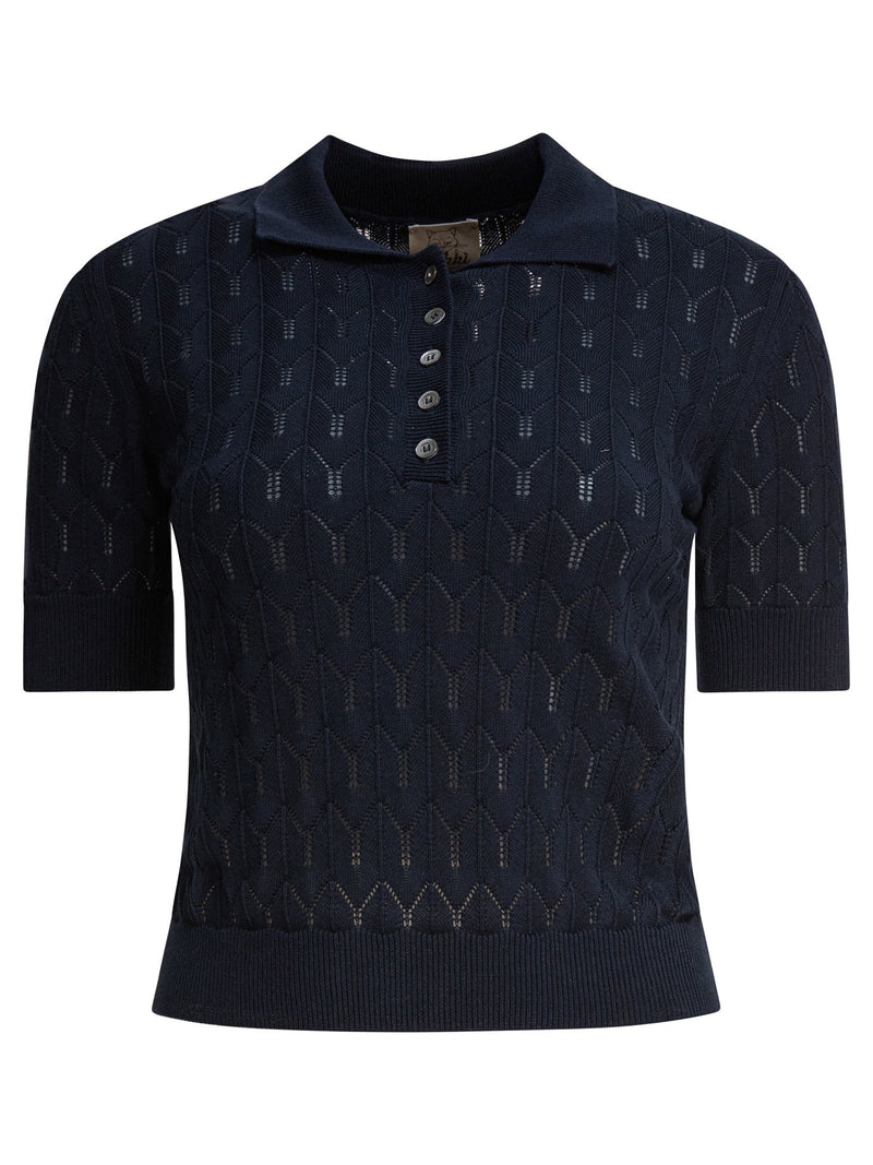 Rakku Camisa Polo Rakku California Blue Notte Azul - World Class Fashion