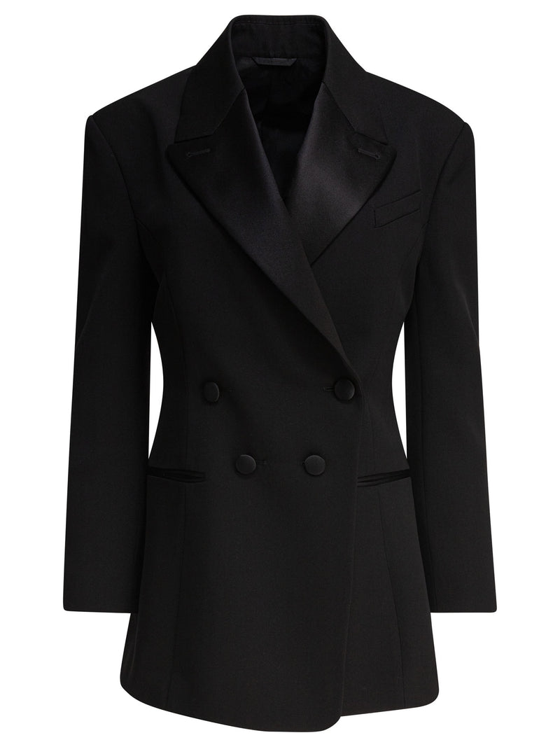 Givenchy Chaqueta de lana Givenchy para mujer, color negro - World Class Fashion