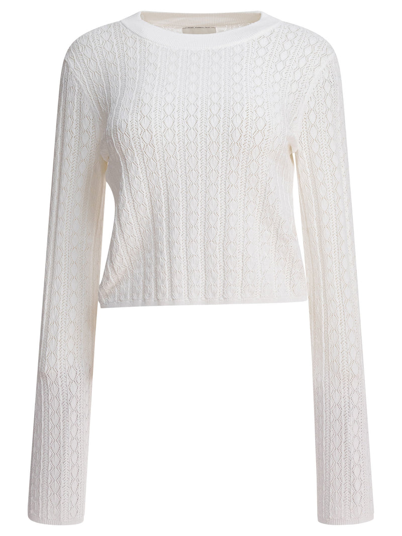 Loulou Studio Loulou Studio TINOSIVORY Prendas de punto Blanco Mujer - World Class Fashion