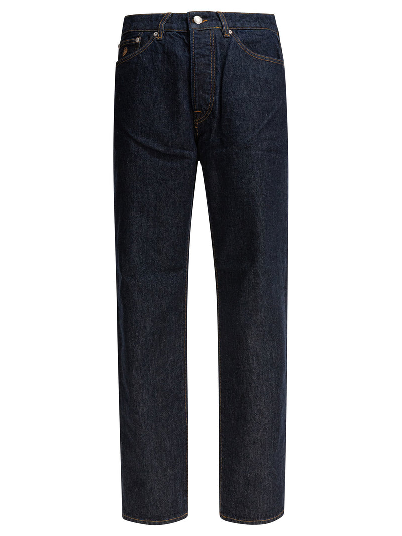 Stussy Pantalones vaqueros Stussy Rinsed Indigo azules para hombre - World Class Fashion