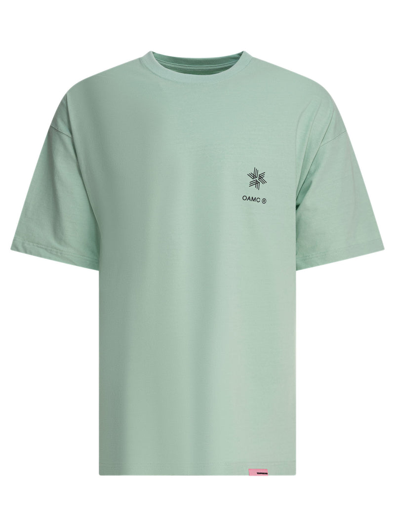 Goldwin Goldwin Men's Green Cotton T-Shirt GL65707MCMINT - World Class Fashion