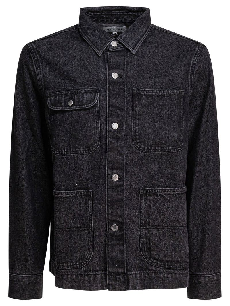 Alex Mill Alex Mill Work Jacket Vintage Black Men - World Class Fashion