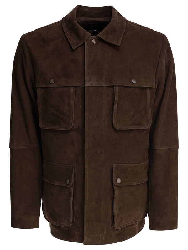 Vince. "hunter" Suede Jacket