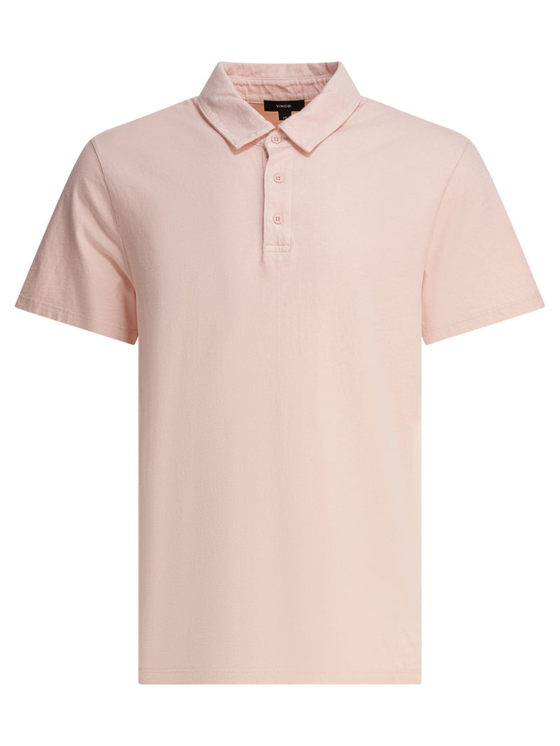 Vince Vince Cotton Polo Shirt Pink Men - World Class Fashion