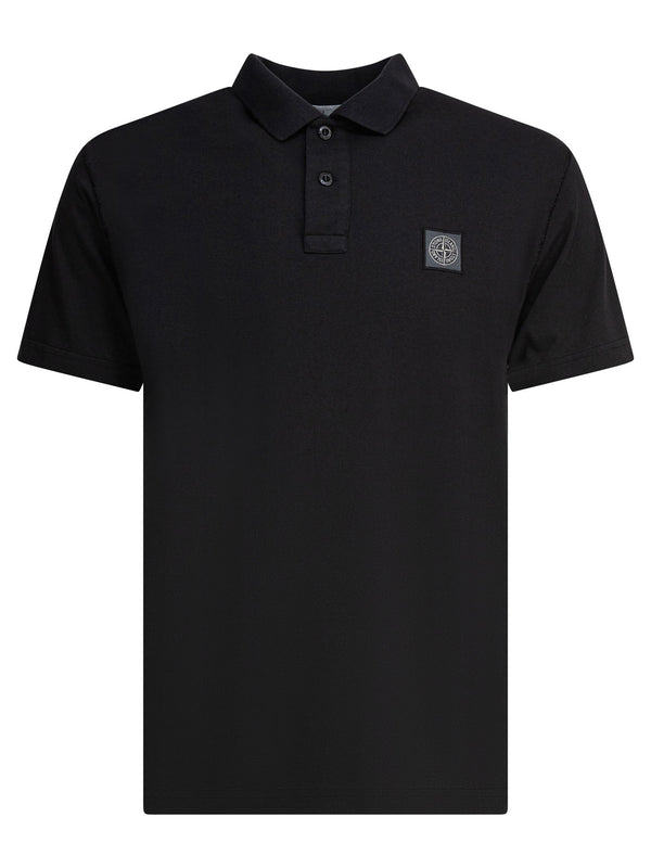 Stone Island Cotton Jersey Polo Shirt