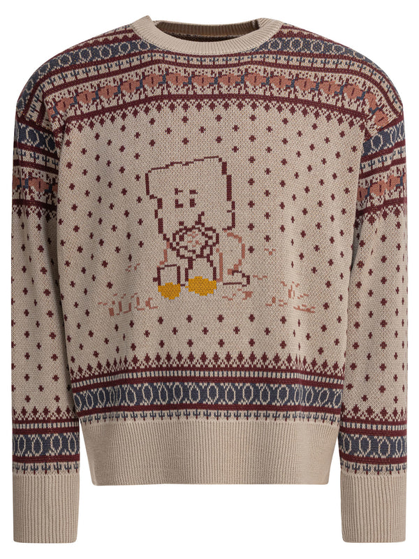 Kapital "fair Isle Peckish Rainbowy" Sweater