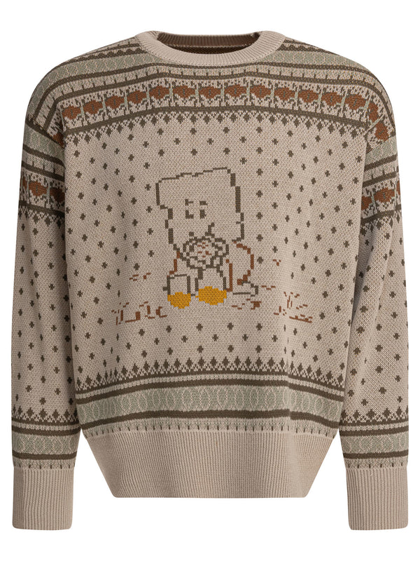 Kapital "fair Isle Peckish Rainbowy" Sweater