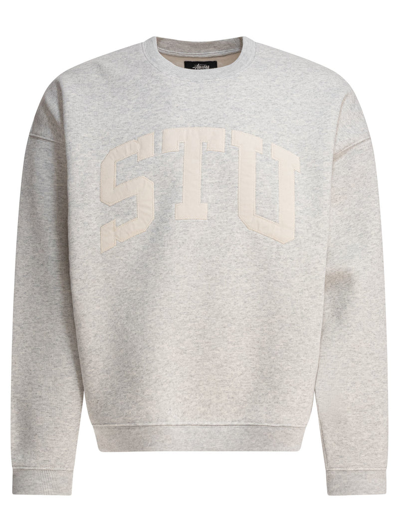 Stussy Sudadera Stussy para hombre de algodón gris - World Class Fashion