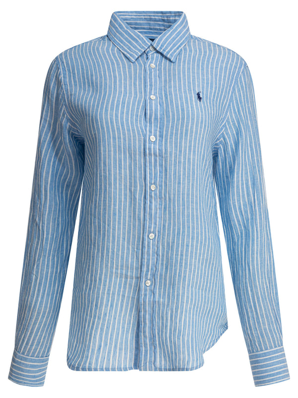 Polo Ralph Lauren Classic-fit Striped Linen Shirt