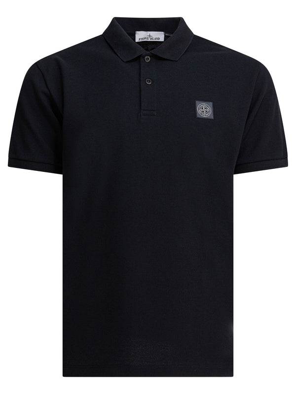 Stone Island Organic Cotton Piqué Polo Shirt