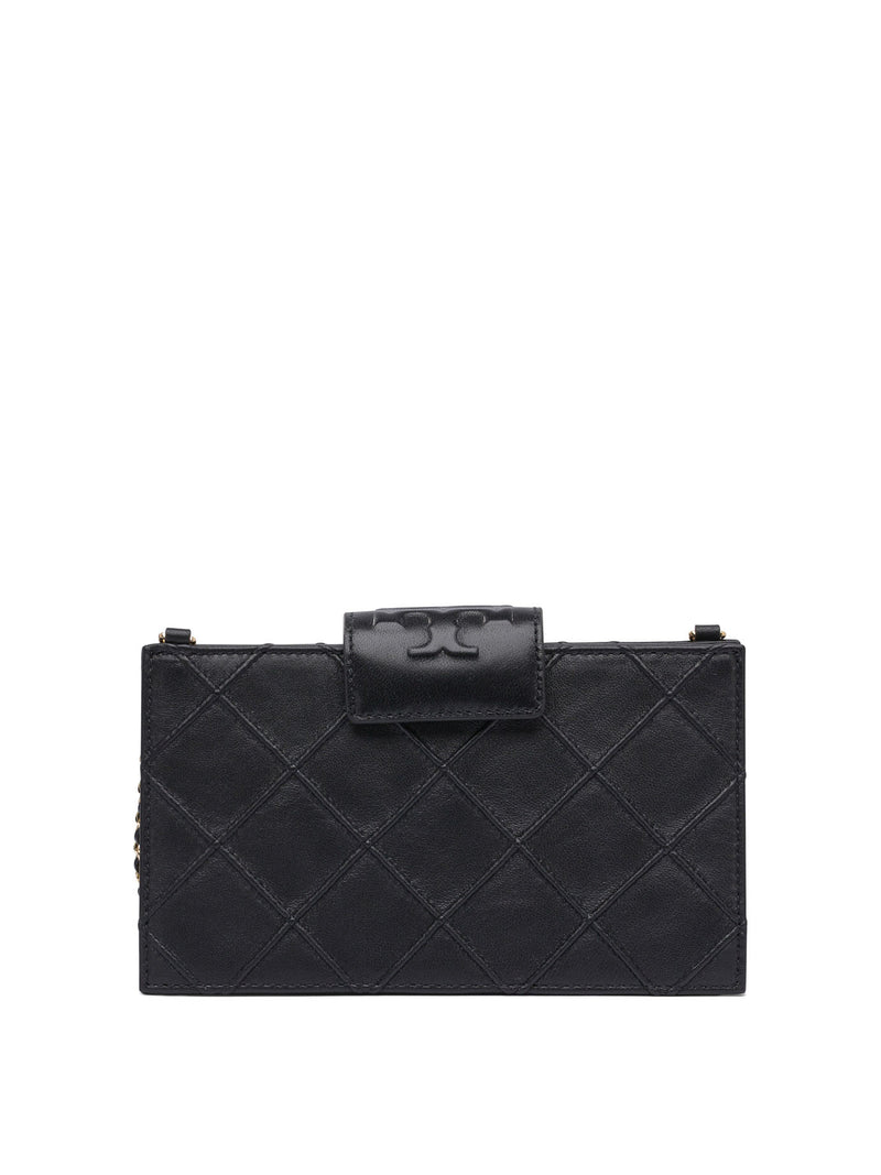 Tory Burch Tory Burch Women Wallet Black Leather - World Class Fashion