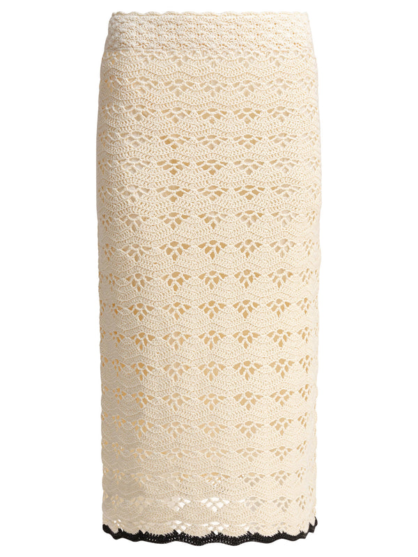 Zimmermann Rhiannon Crochet Skirt