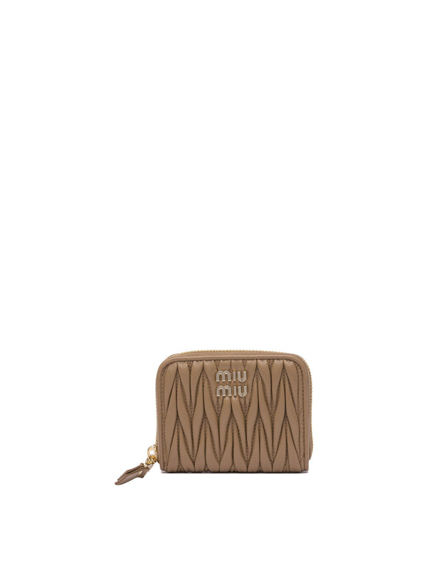 Miu Miu Matelassé Nappa Leather Coin Purse