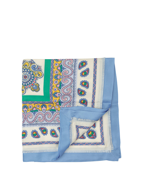 Etro Printed Silk Scarf
