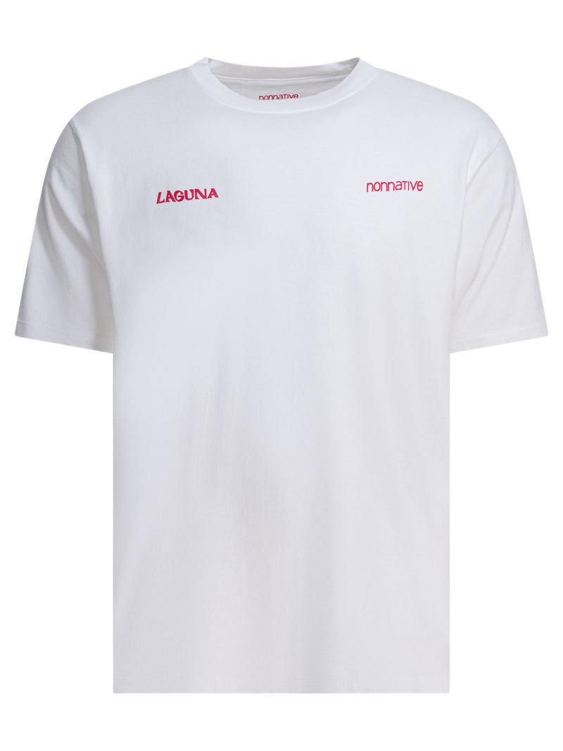 Nonnative Camiseta blanca de hombre Nonnative - World Class Fashion