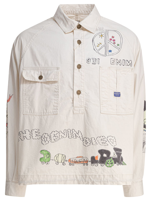 Kapital "memorial Paint" Shirt