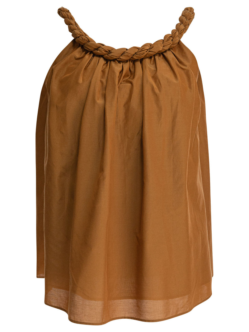 Loulou De Saison Loulou De Saison GARINOOCHER Brown Women Top - World Class Fashion